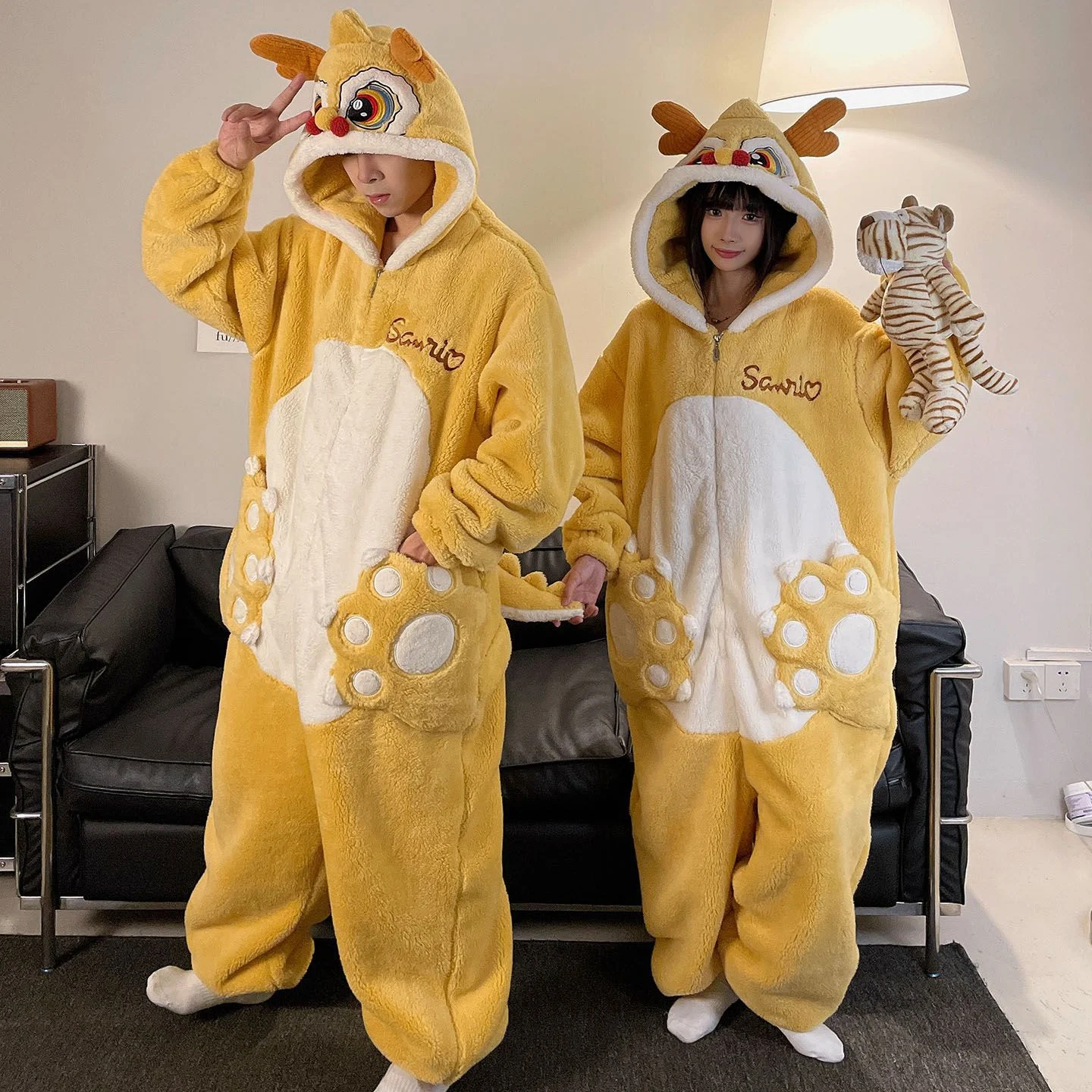 Cartoon-style Youth Outerwear Loungewear Set — image 6