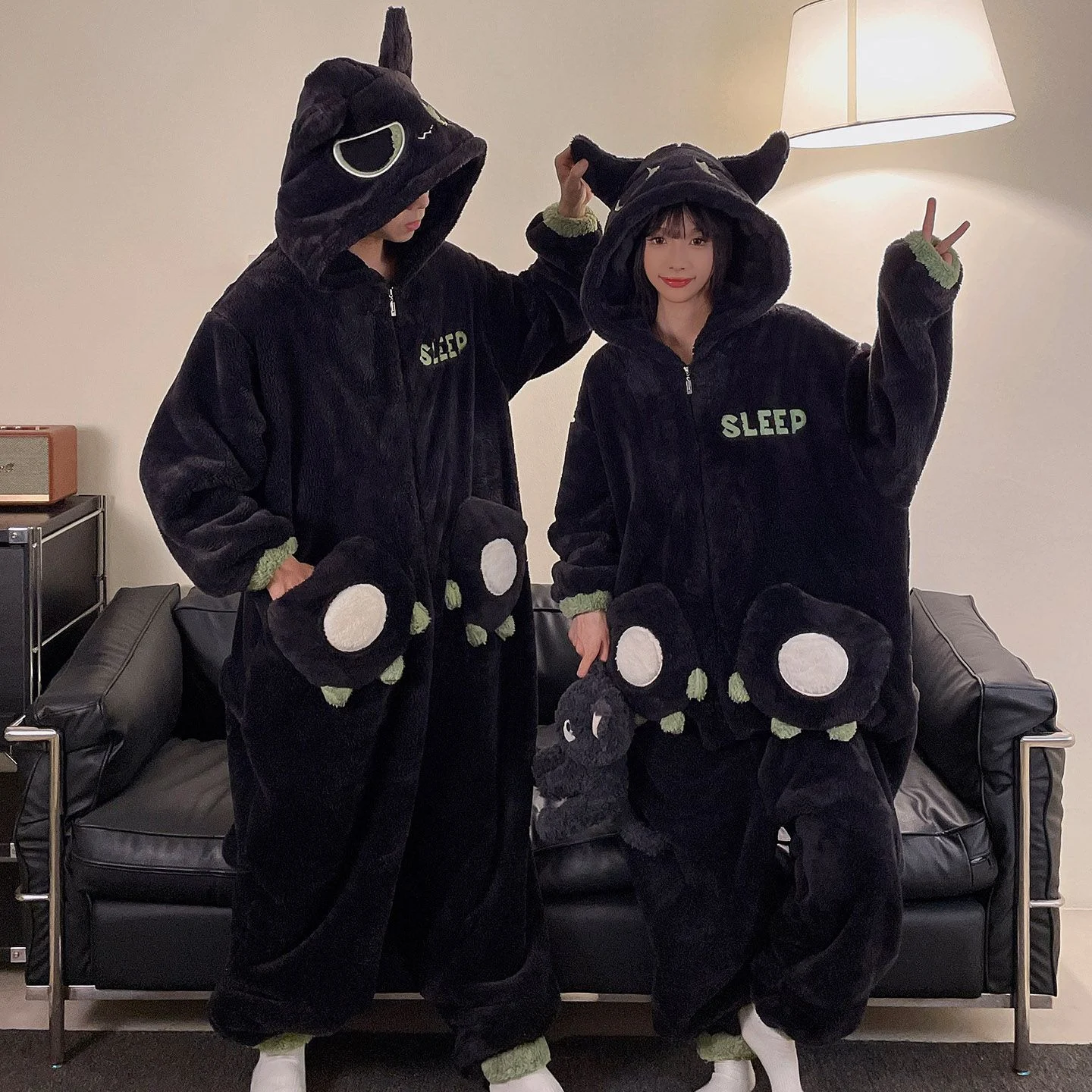 Cartoon-style Youth Outerwear Loungewear Set — image 7