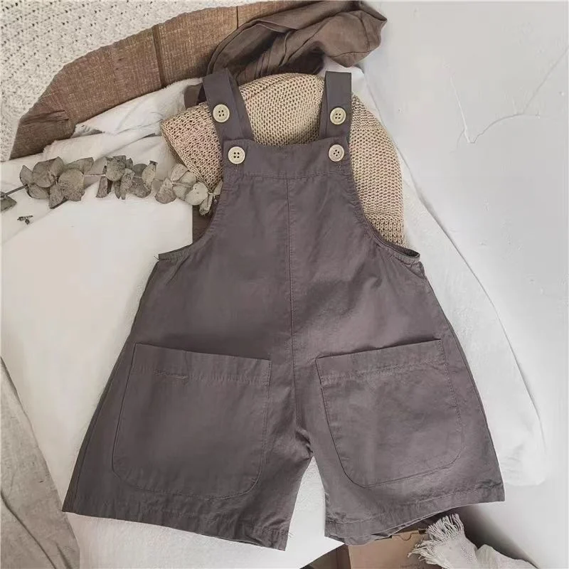 Casual Baby And Child Suspender Shorts — image 8