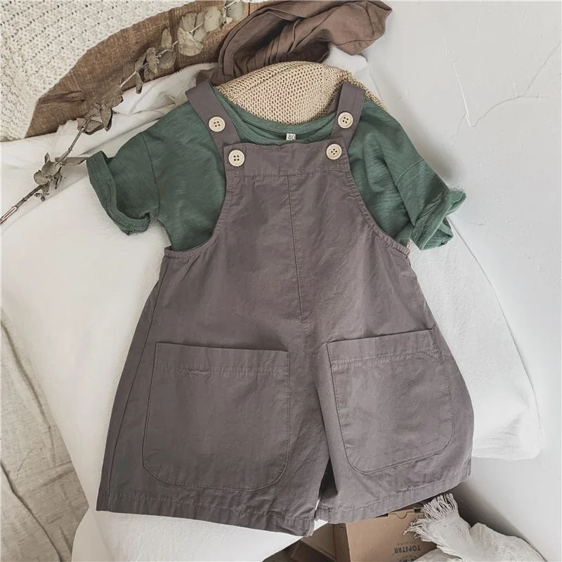 Casual Baby And Child Suspender Shorts — image 3