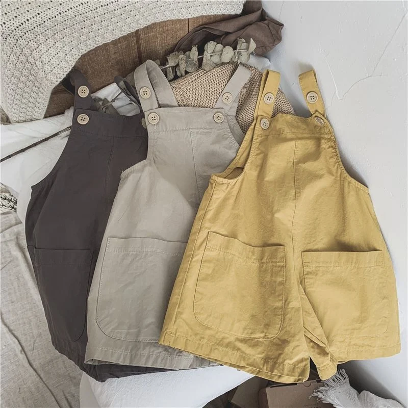 Casual Baby And Child Suspender Shorts — image 4