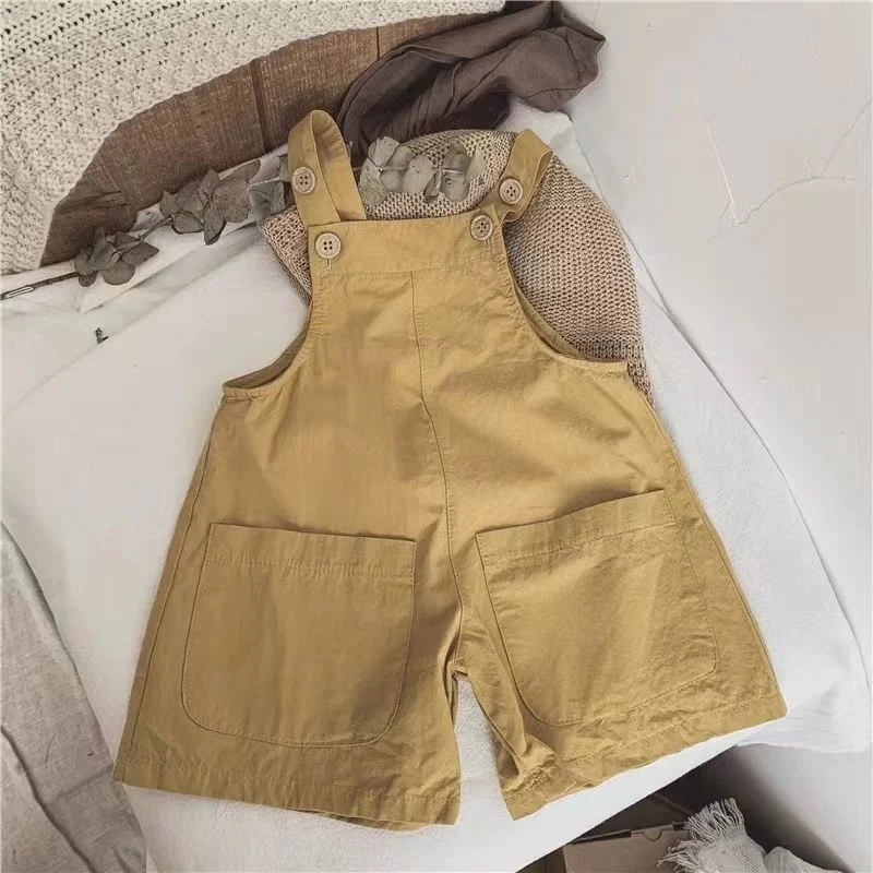 Casual Baby And Child Suspender Shorts — image 7