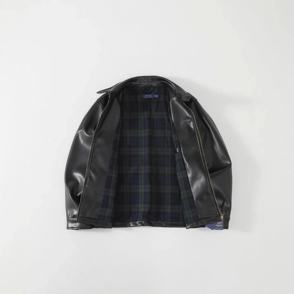 Casual Baseball Biker Jacket For Men — image 4