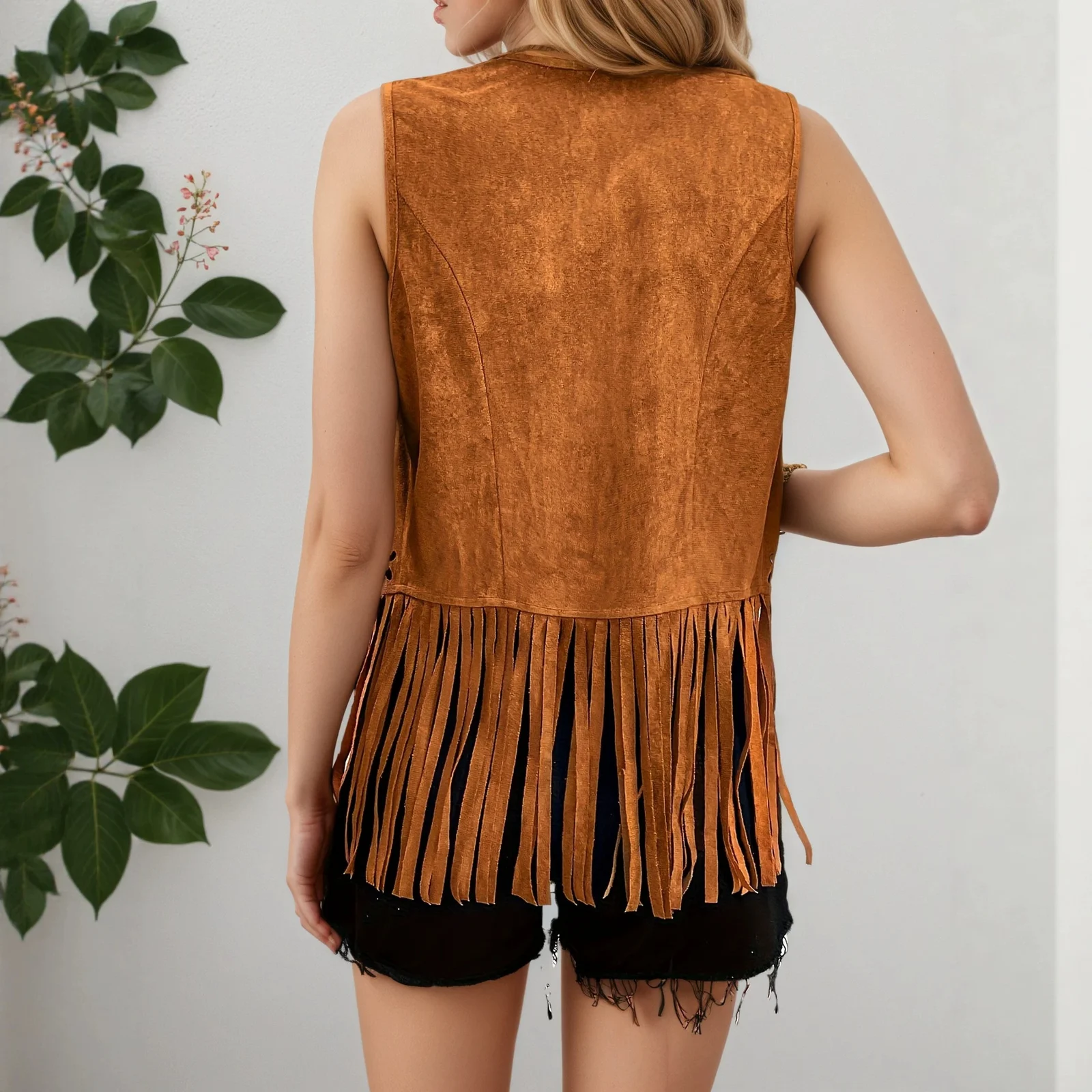 Casual Fashionable And Elegant Mid-length Cardigan Vest — image 5