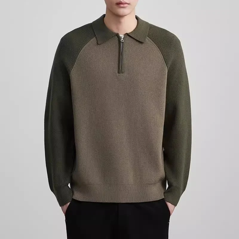 Casual Japanese-style Raglan Long-sleeve Sweater — image 1