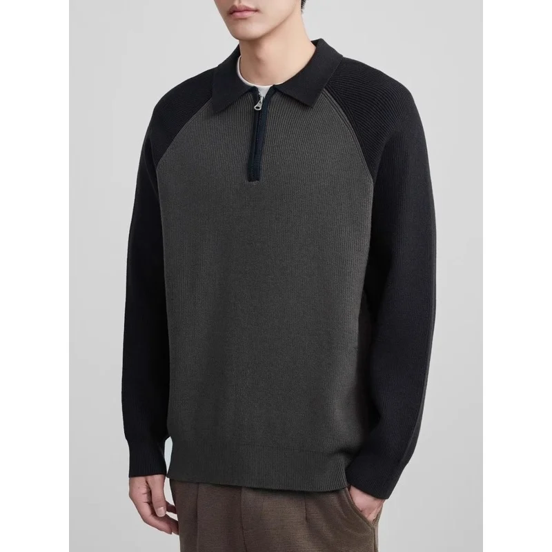 Casual Japanese-style Raglan Long-sleeve Sweater — image 2