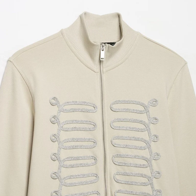 Casual Sporty, Figure-flattering, Court-style Hoodie With A Rope-tie Knot Detail — image 2