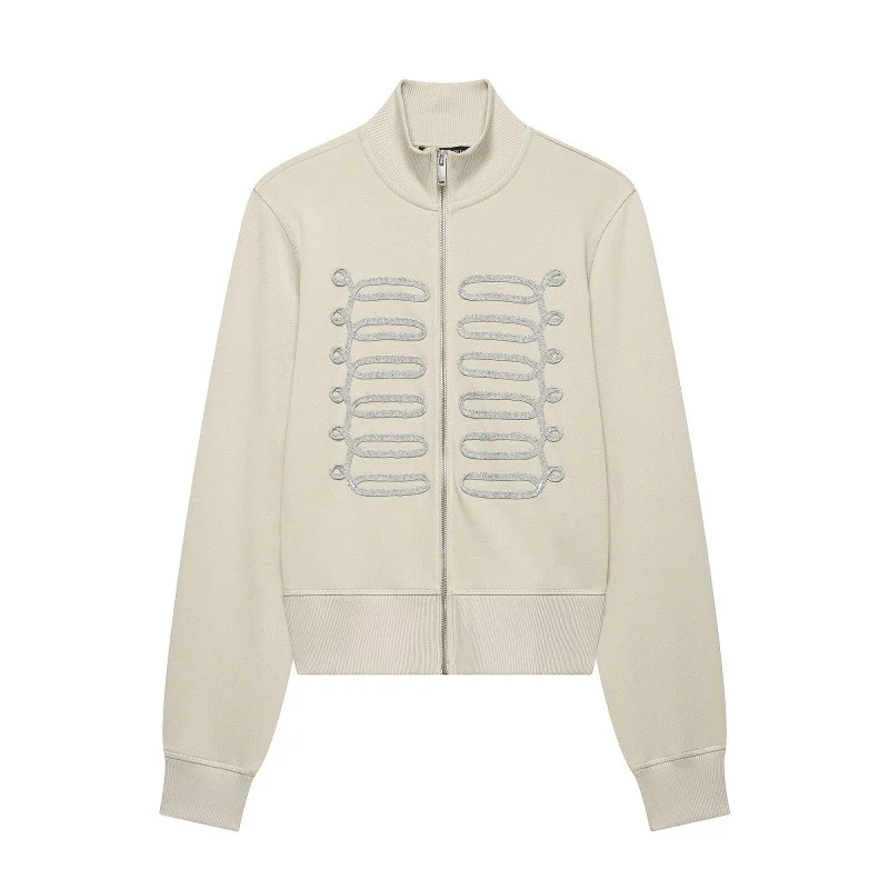 Casual Sporty, Figure-flattering, Court-style Hoodie With A Rope-tie Knot Detail — image 1