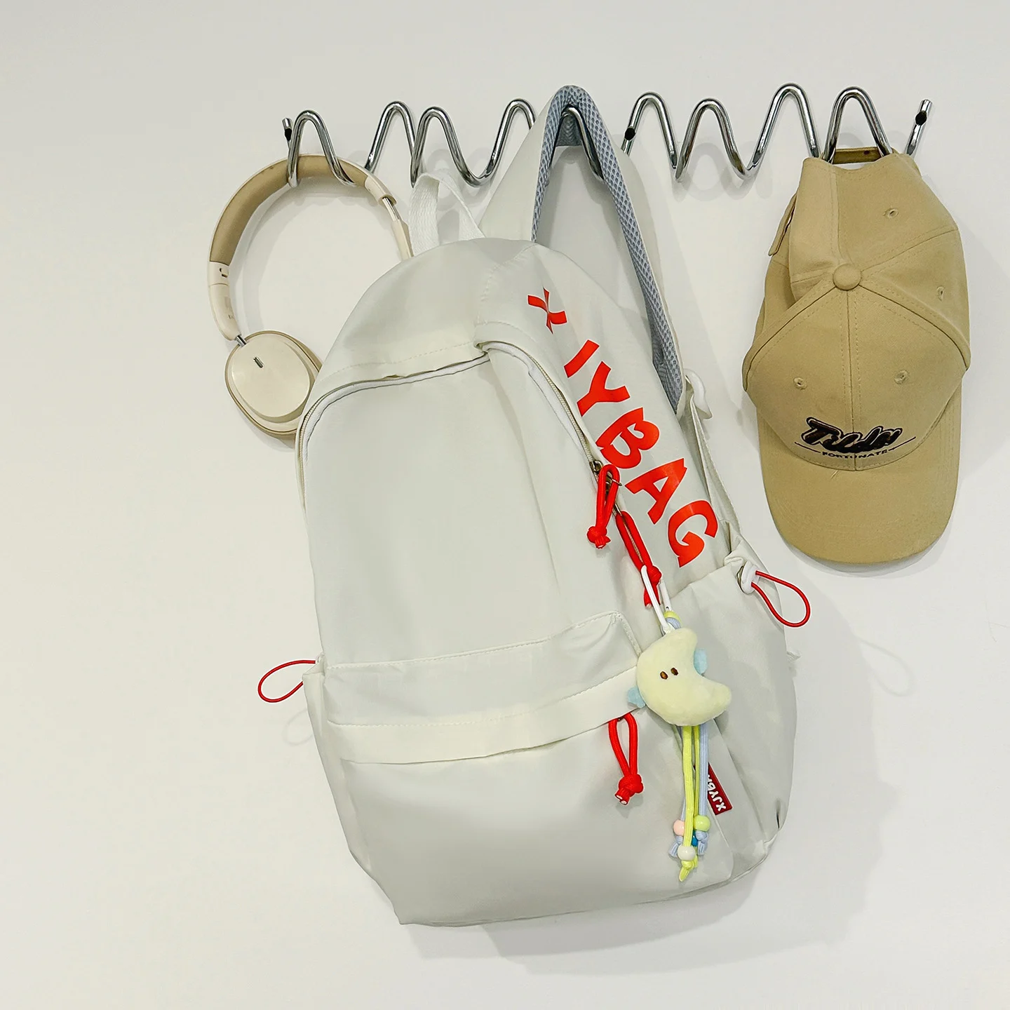 Casual Versatile Backpack With Letter Print — image 8