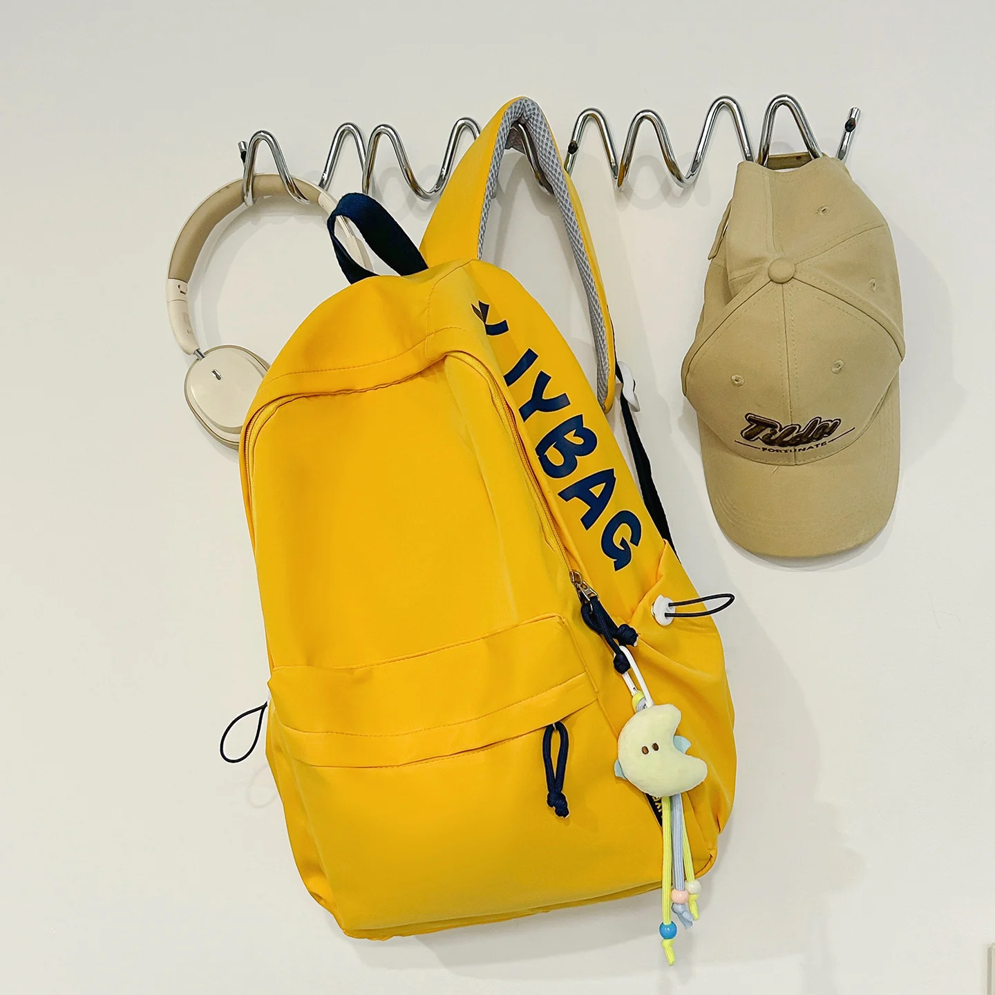 Casual Versatile Backpack With Letter Print — image 3
