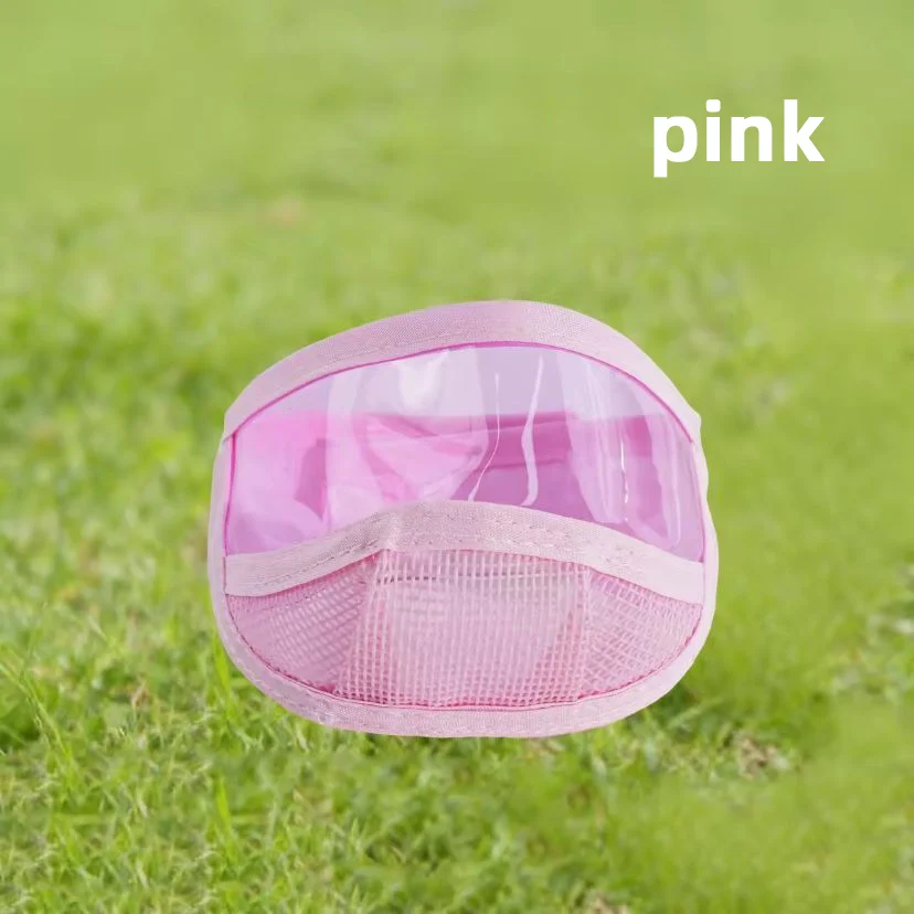 Cat Anti Bite Muzzle Transparent Breathable Mesh For Grooming Nail Trimming Bathing… — image 3