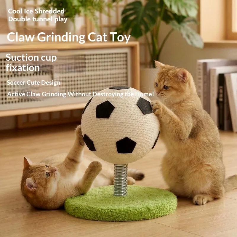 Cat Climbing Frame And Scratching Board Combo With Durable Hemp Rope,… — image 6