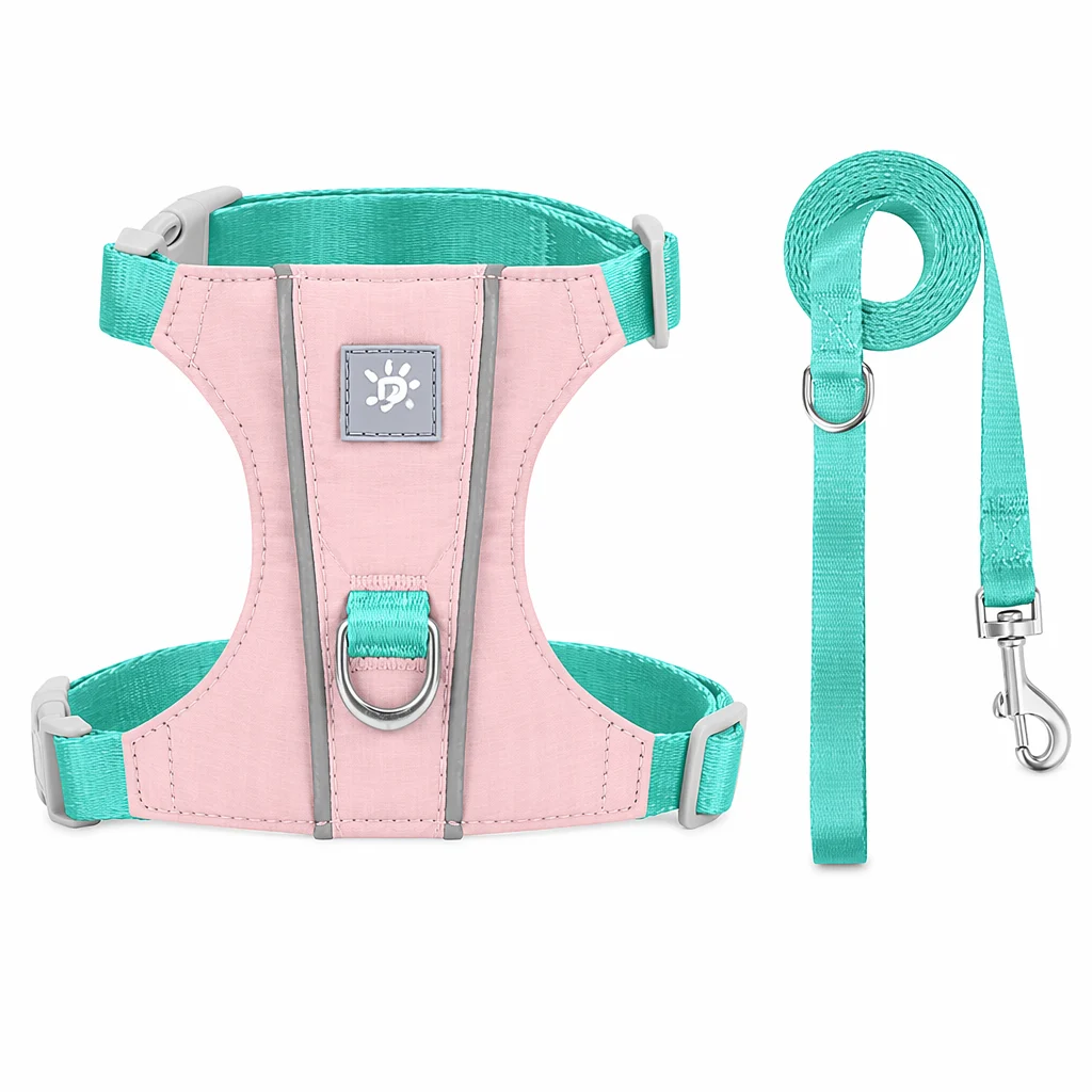 Cat Harness And Leash Set With Reflective Strips, Escape Proof Adjustable Vest,… — image 1