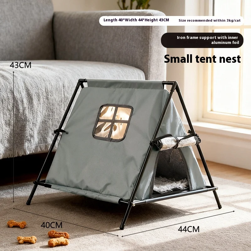 Cat Nest Winter Warm Outdoor Four Seasons Universal Long-lasting Lock Temperature — image 5