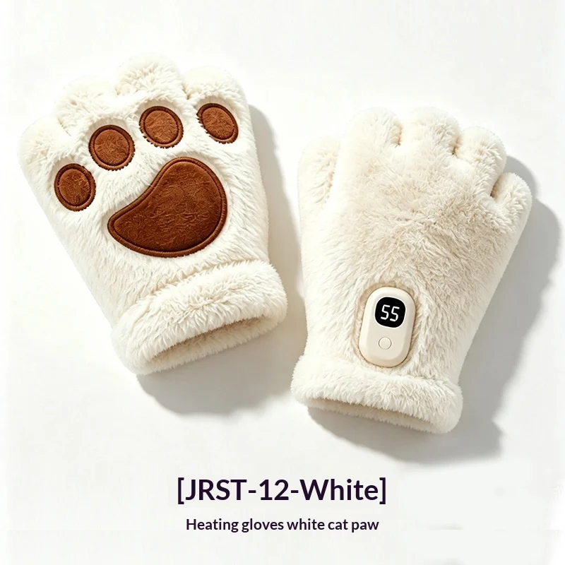 Cat-paw Hand Warmer Heated Fingered Gloves — image 2