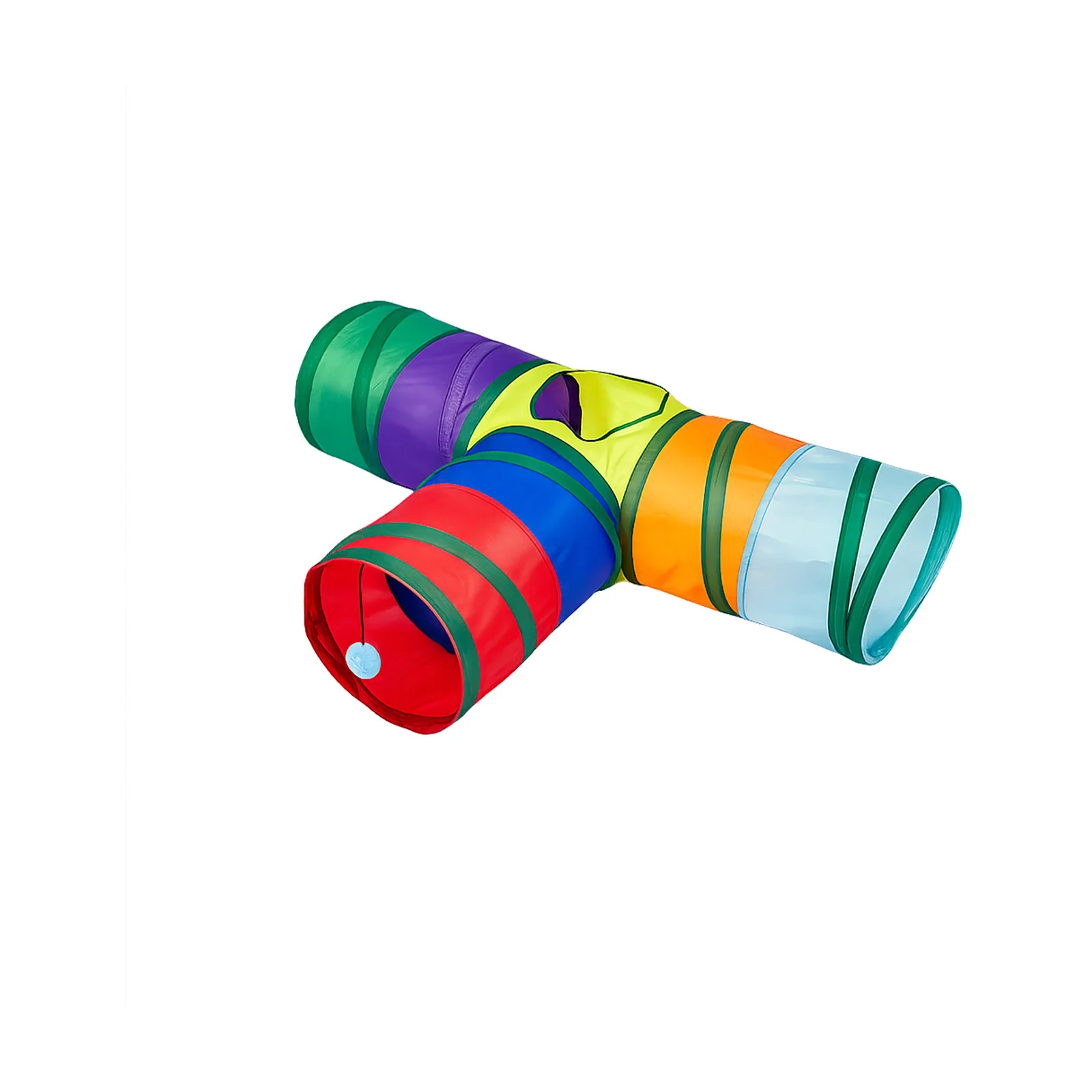 Cat Rainbow Tunnel Toy Double-head Through Lightweight Folding Easy To Receiver Pet… — image 3