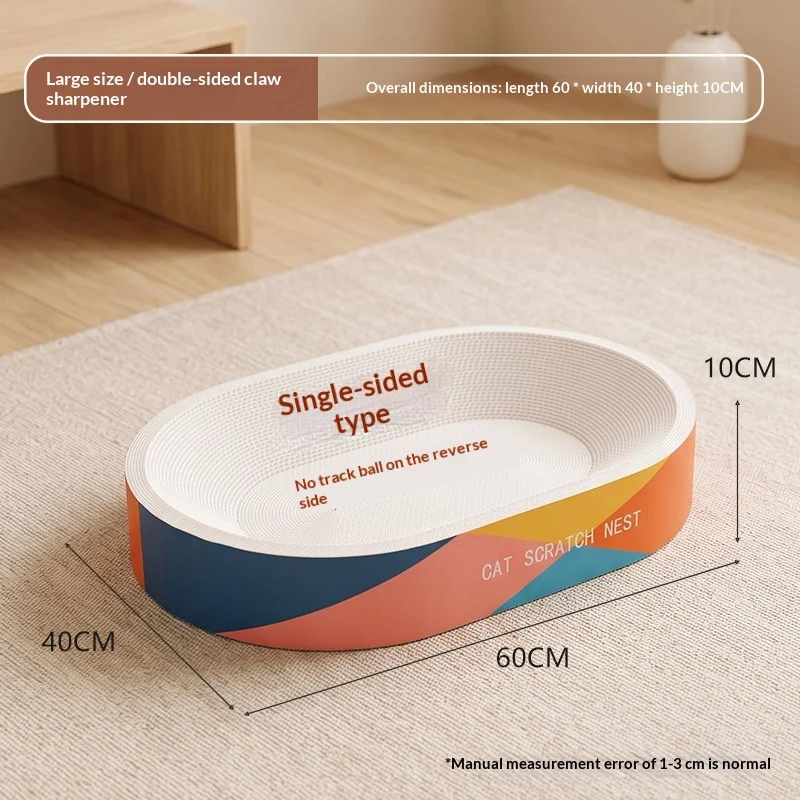 Cat Scratcher And Bed Combo, White Cardboard, Highly Durable With Minimal Shedding,… — image 10