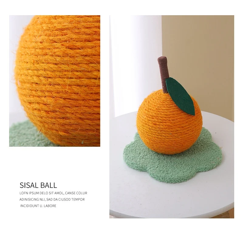 Cat Scratching Board Hemp Rope Ball Oversized Claw Grinding Scratch-resistant… — image 6