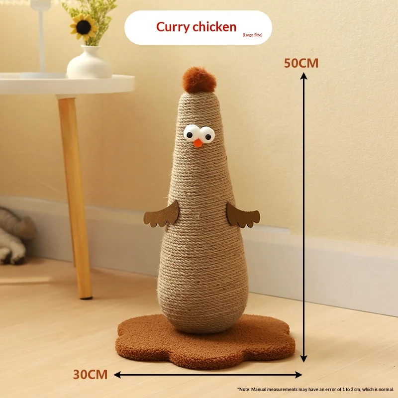 Cat Scratching Board, Vertical, Durable, Not Easy To Shed, Hemp Rope Post,… — image 3