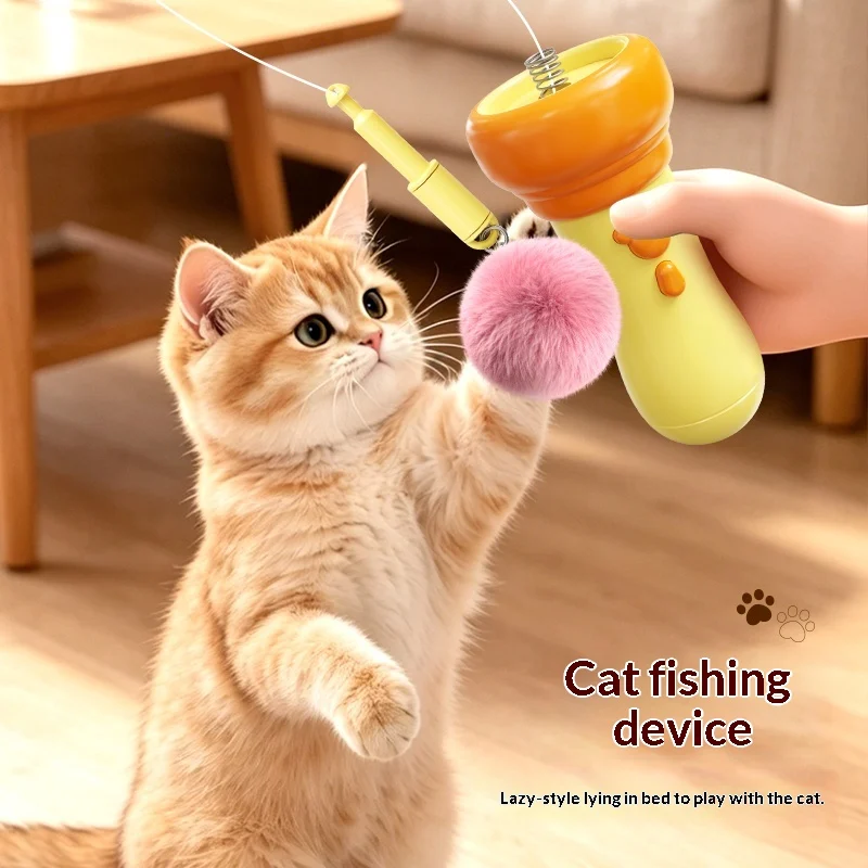 Cat Teaser Toy Electric Fishing Rod — image 7
