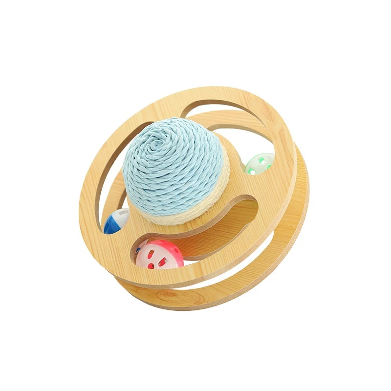 Cat Toy Scratching Ball That Doesn't Shed Easily, Spinning Bell Ball,… — image 6