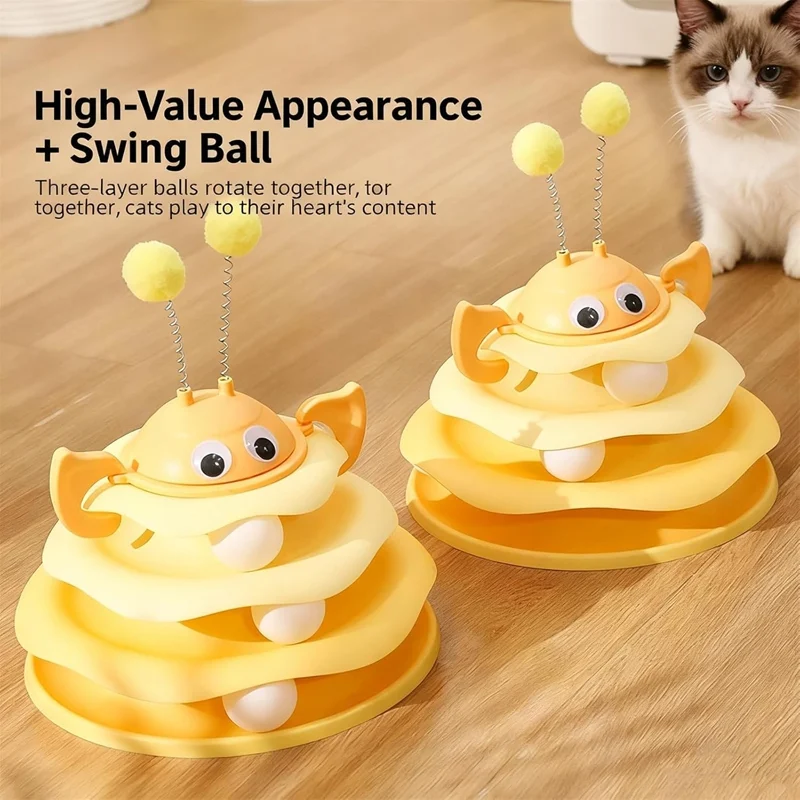 Cat Toys, Little Bees, Unbreakable Dolls, Turntable Balls, Kittens, Self-entertainment… — image 7