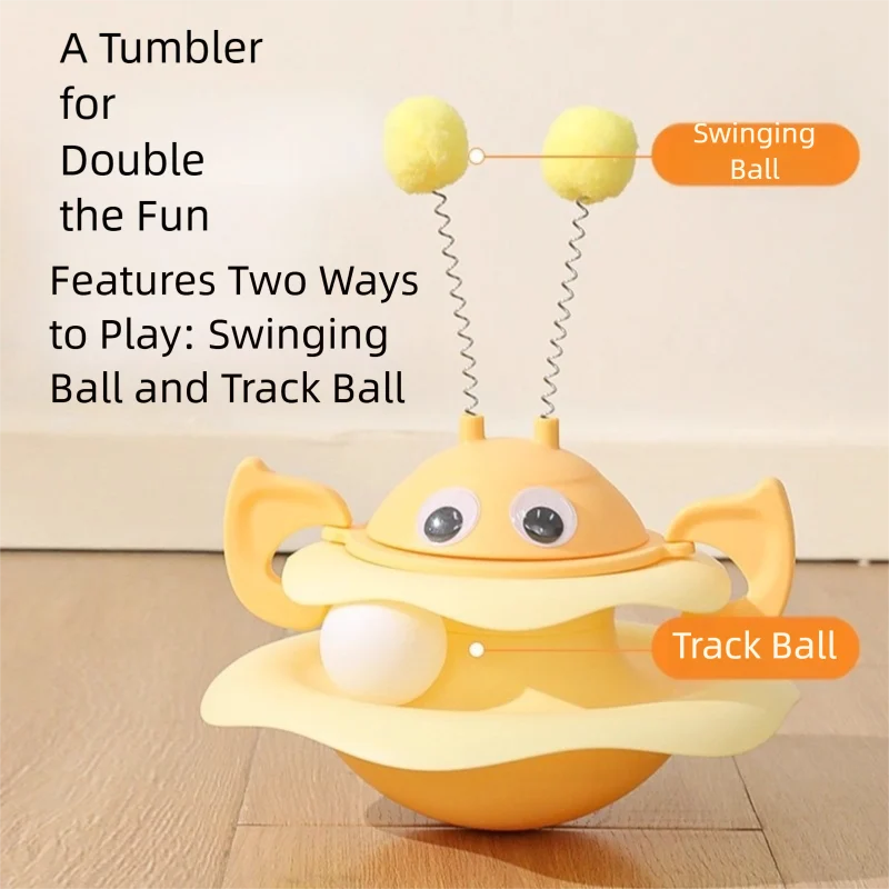 Cat Toys, Little Bees, Unbreakable Dolls, Turntable Balls, Kittens, Self-entertainment… — image 2