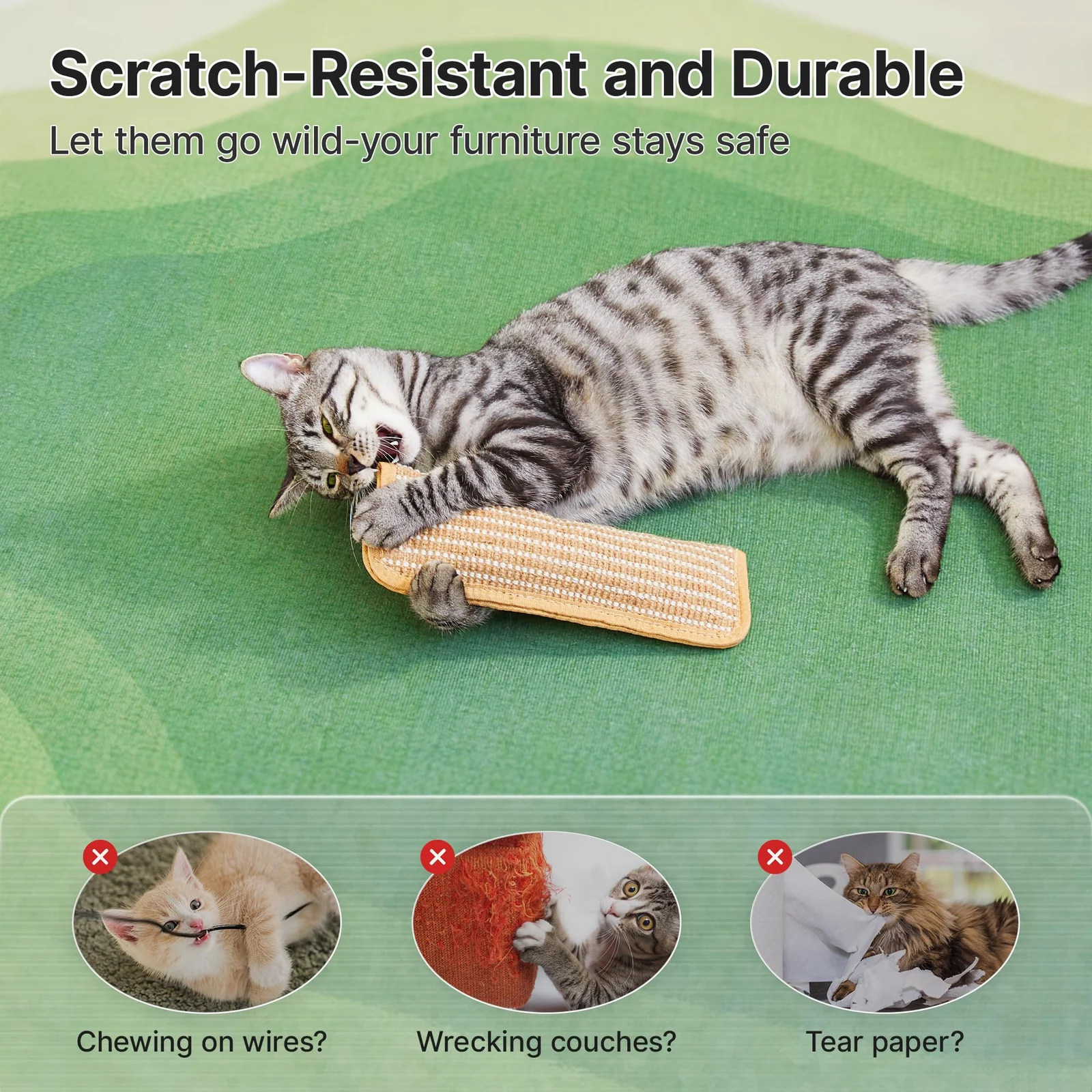 Cat Toys Pack Of 2 With Organic Catnip, Sisal Material Indoor Kitten Scratching And… — image 4