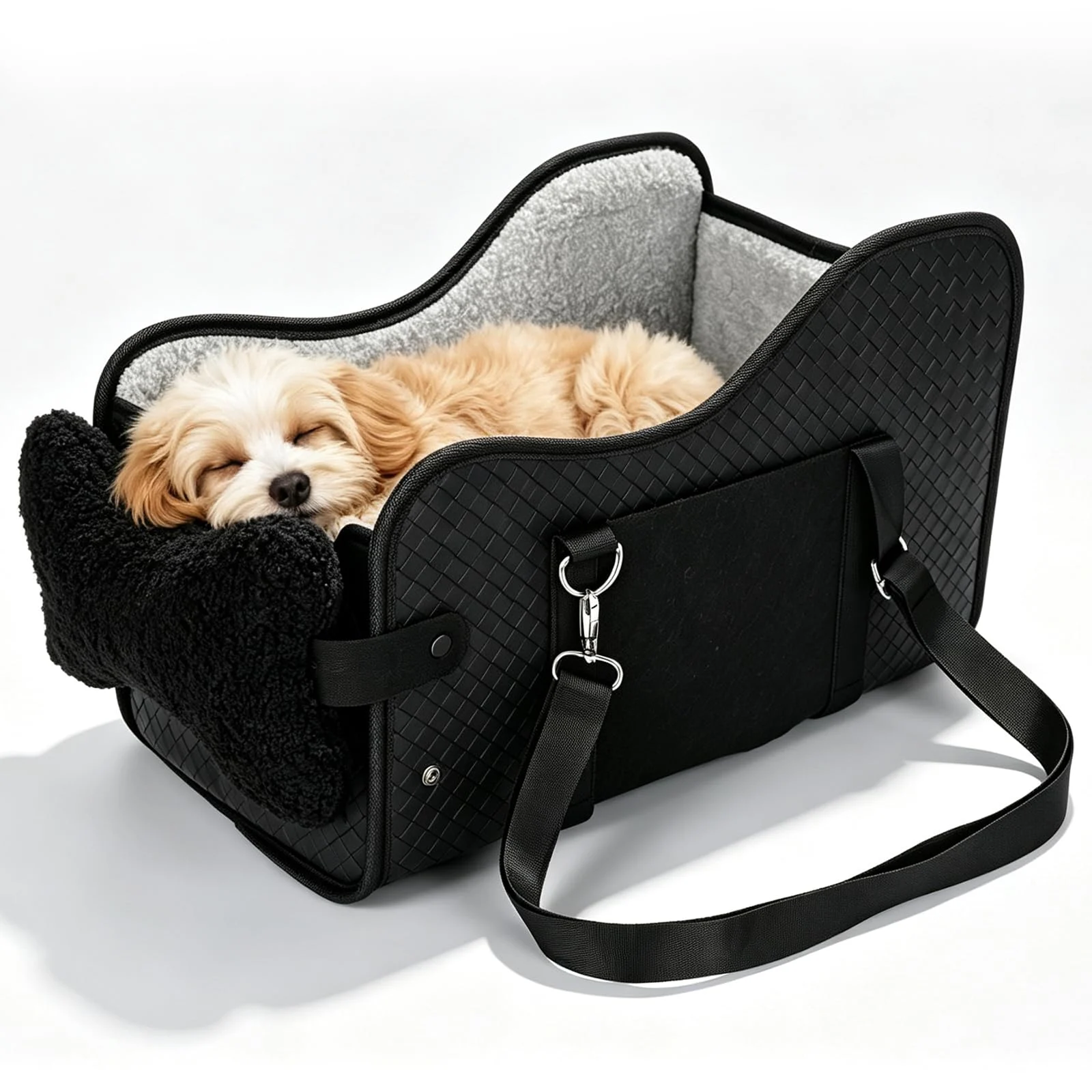 Center Console Dog Car Seat For Small Dogs, Booster To 15lbs Portable Puppy With… — image 8