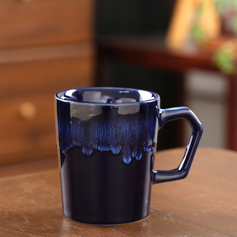 Ceramic Coffee Cup 300 Ml Kilnflowing Glaze Mug Drinking — image 5