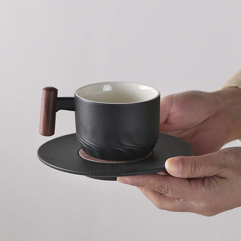 Ceramic Coffee Cup And Water — image 2