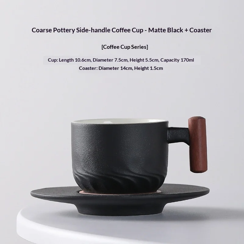 Ceramic Coffee Cup And Water — image 6