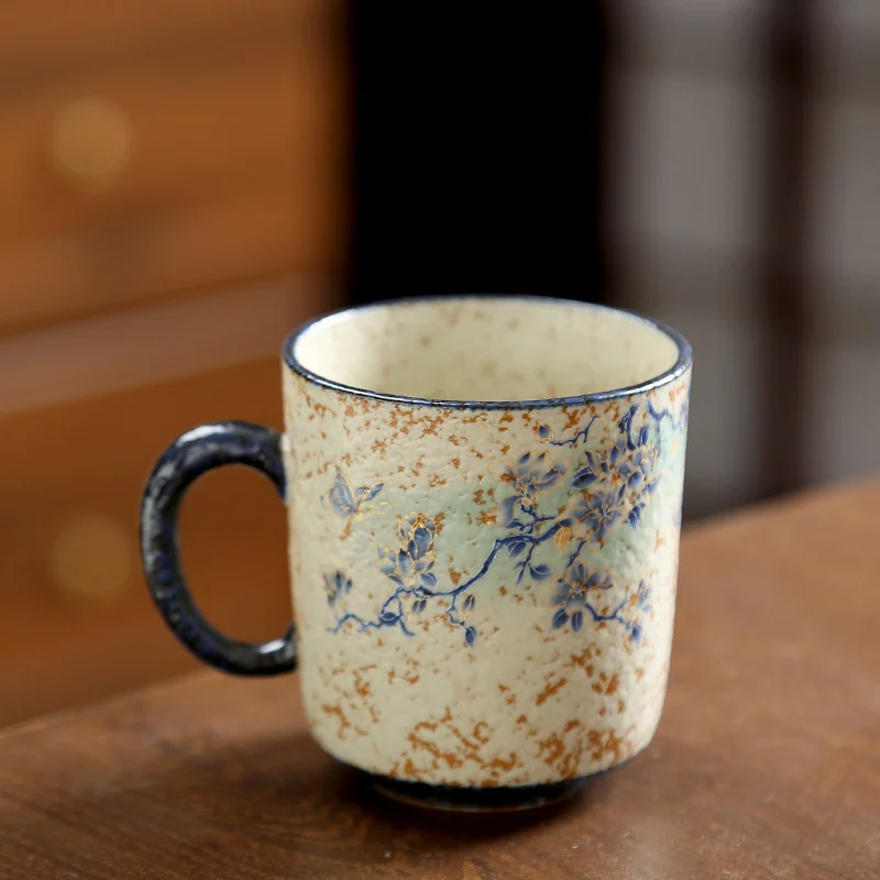 Ceramic Fire-rim Caramel-glazed Coffee Cup Water — image 10