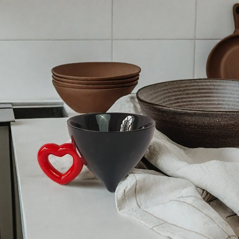 Ceramic Mug Conical Dinner Cup — image 1