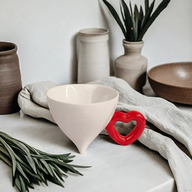 Ceramic Mug Conical Dinner Cup — image 2