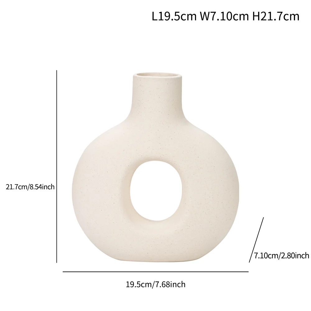 Ceramic Vase Minimalist And Modern Flower Holder With A Premium Aesthetic — image 3