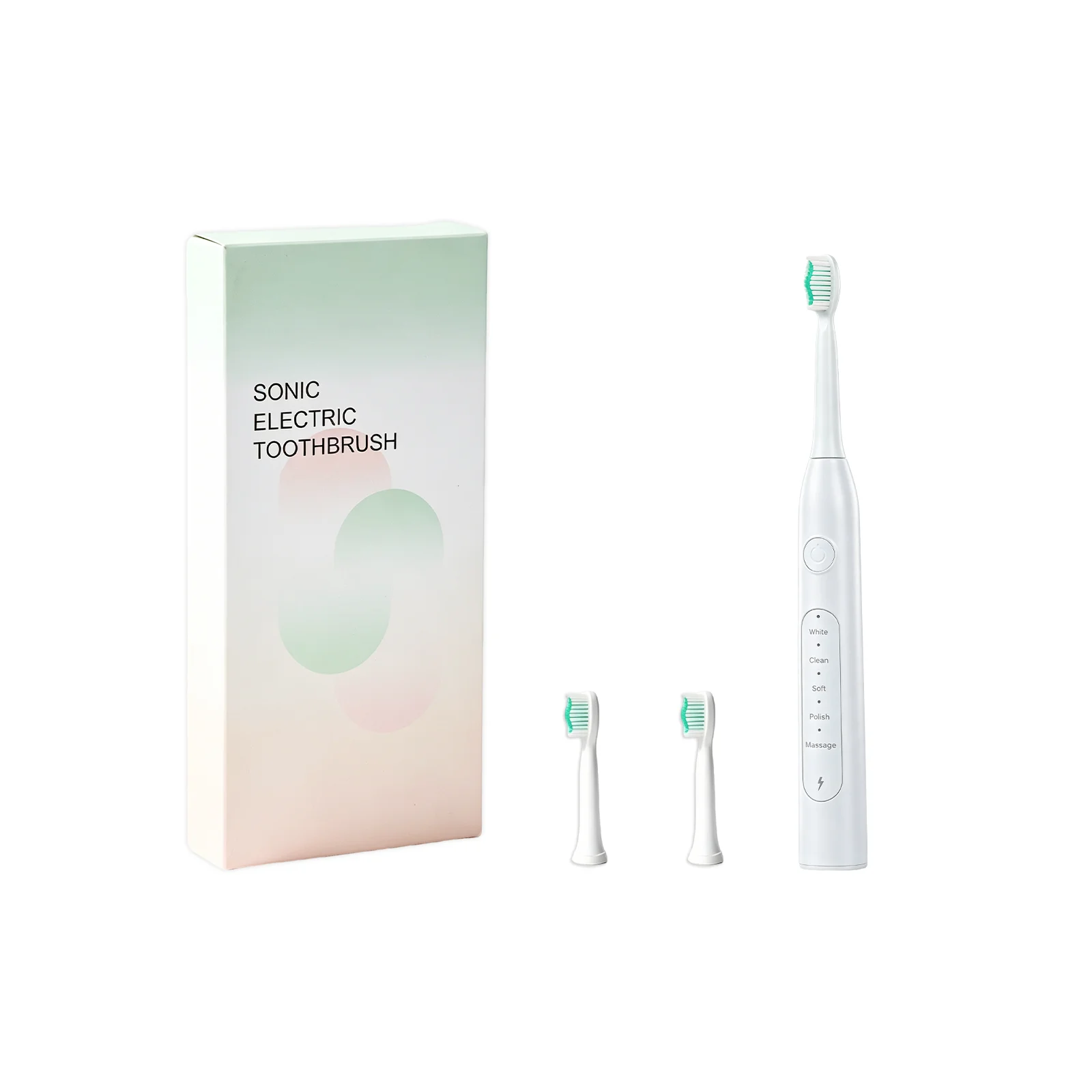 CH-926 Electric Toothbrush White 2 Brush Heads — image 9