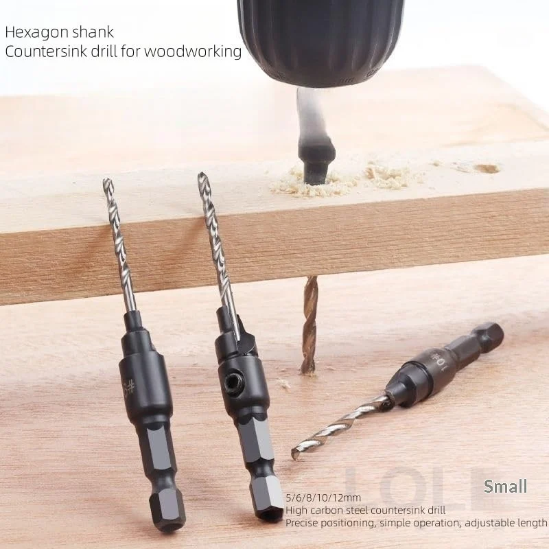 Chamfer-adjustable Titanium-coated Drill Bit — image 5