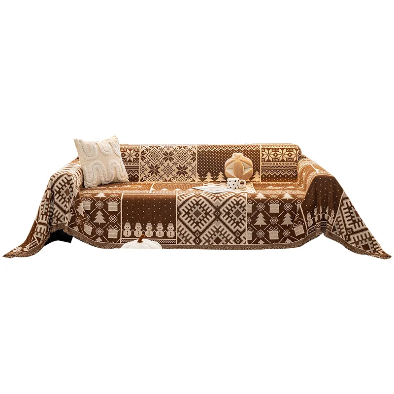 Chenille Sofa Cover All-season Universal Fit — image 1