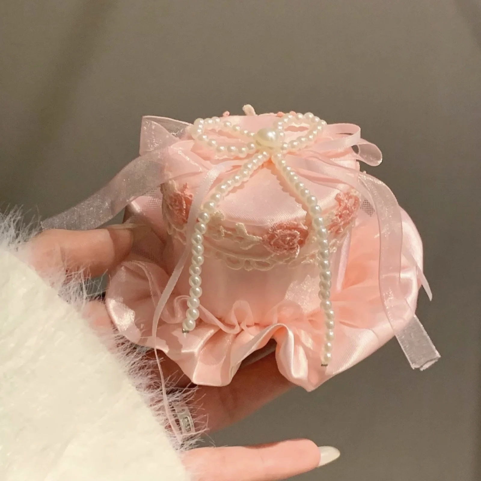 Cherry Cake Style Lace Hair Clip — image 6
