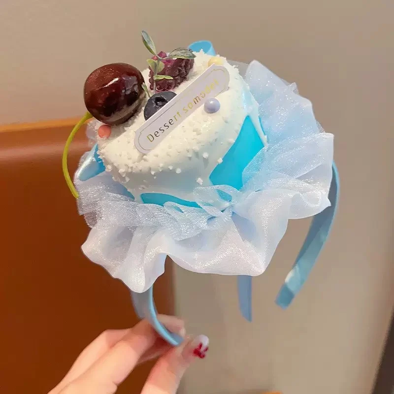 Cherry Cake Style Lace Hair Clip — variant image