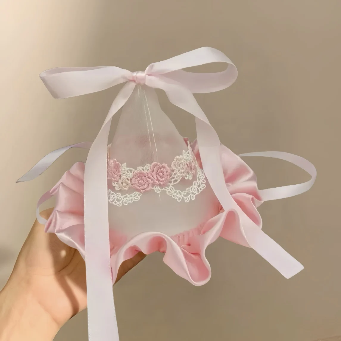 Cherry Cake Style Lace Hair Clip — variant image