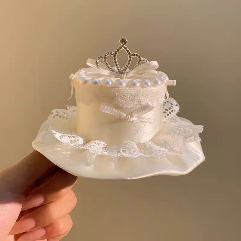 Cherry Cake Style Lace Hair Clip — variant image