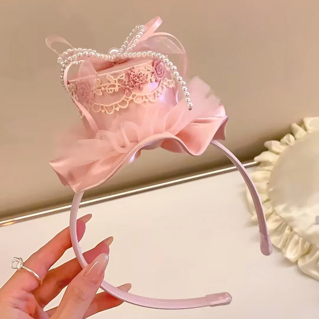 Cherry Cake Style Lace Hair Clip — image 7