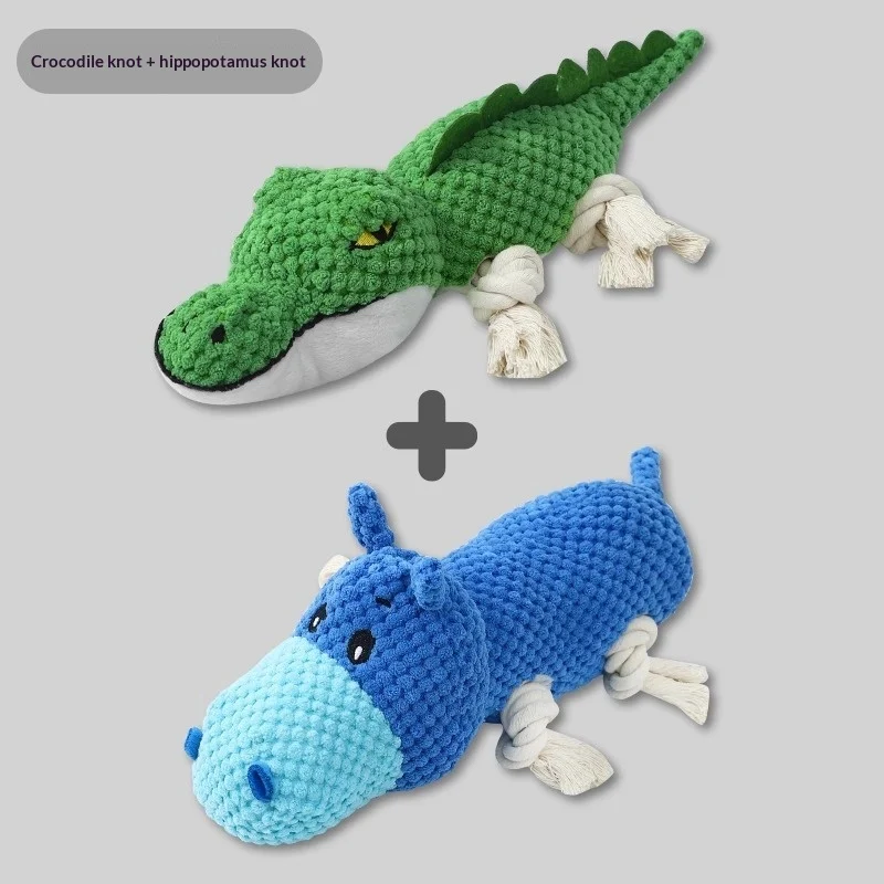 Chewing And Teeth-cleaning Plush Pet Toy With Sound — variant image