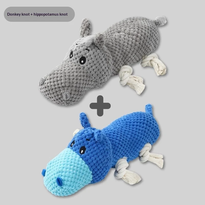 Chewing And Teeth-cleaning Plush Pet Toy With Sound — variant image