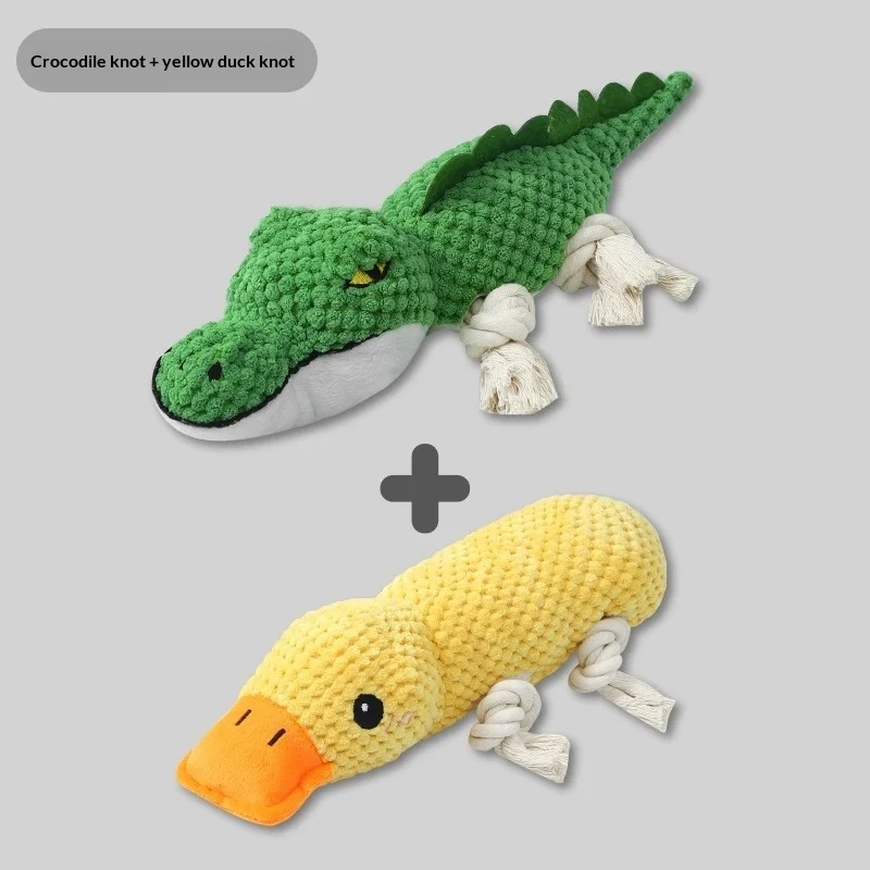 Chewing And Teeth-cleaning Plush Pet Toy With Sound — image 5