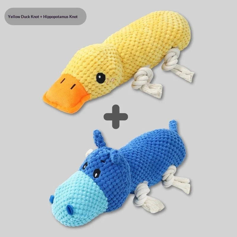 Chewing And Teeth-cleaning Plush Pet Toy With Sound — image 2