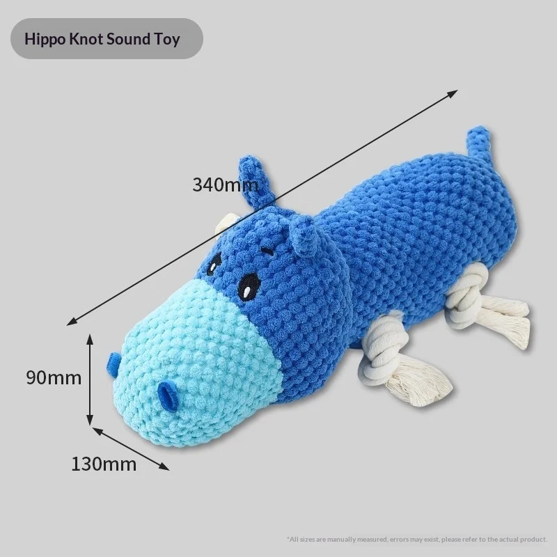 Chewing And Teeth-cleaning Plush Pet Toy With Sound — image 7
