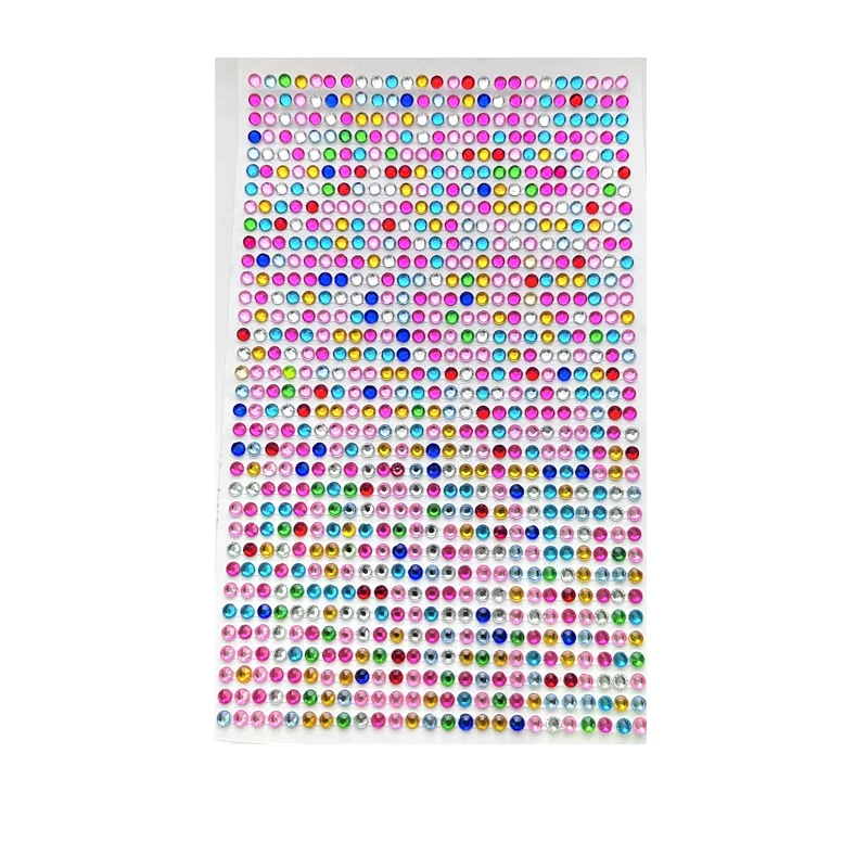 Children's Cartoon Princess 3D Heart-shaped Diamond Sticker — variant image